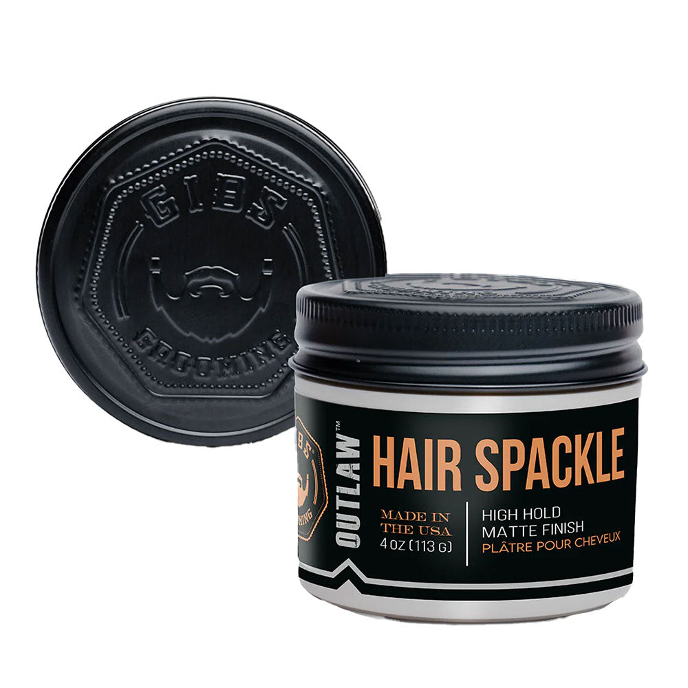 Gibs Grooming Outlaw Hair Spackle High Hold Matte Finish 4 oz