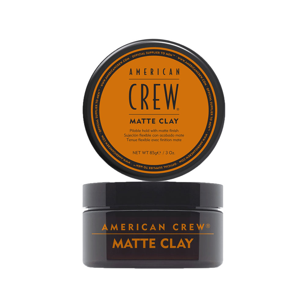 American Crew Matte Clay 3 oz – Strong Hold Matte Hair Clay for Men