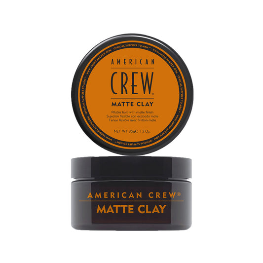 American Crew Matte Clay 3 oz – Strong Hold Matte Hair Clay for Men