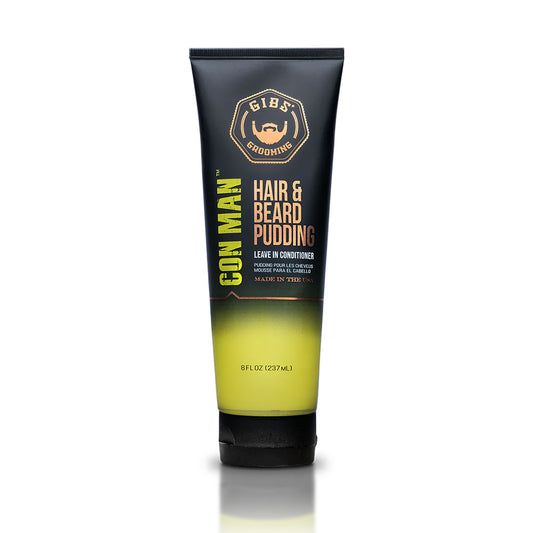 Gibs Grooming Con Man Hair & Beard Pudding 8oz