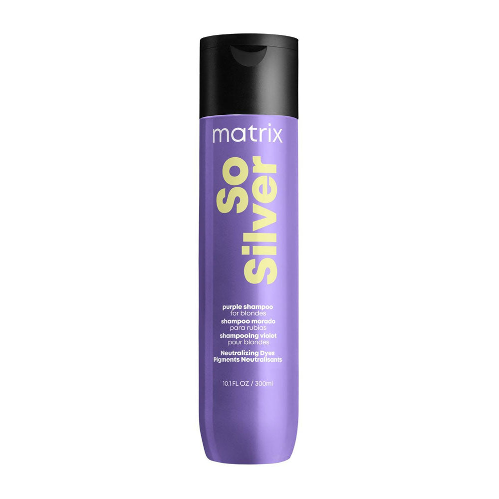 Matrix So Silver Purple Shampoo for Blonde Hair 10.1 oz